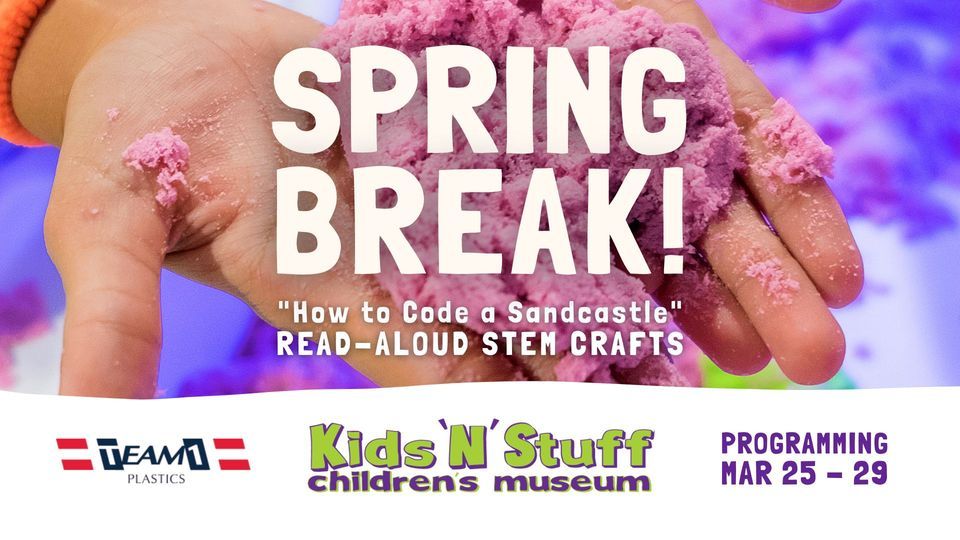 Spring Break Program "How to Code a Sandcastle" ReadAloud STEM