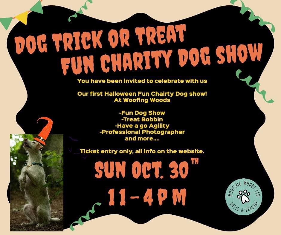 Woofing Trick or Treat Fun Dog Show