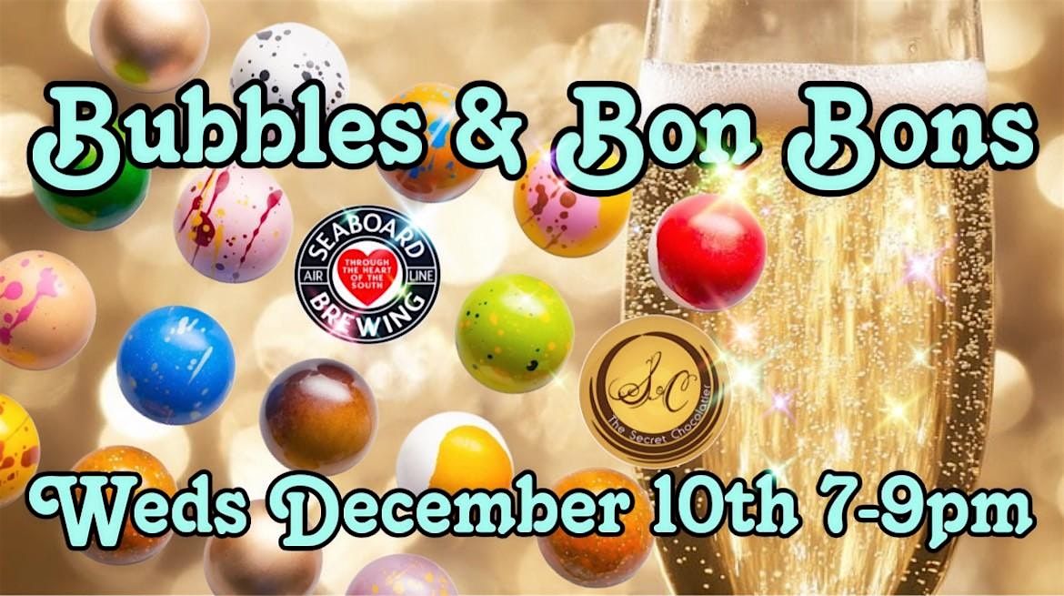 Bubbles & Bon Bons ft. The Secret Chocolatier, 10 December | Event in Matthews | AllEvents