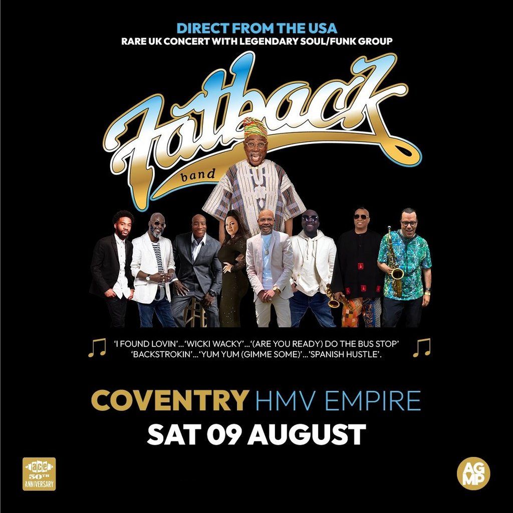 The Fatback Band, 9 August | Event in Coventry | AllEvents