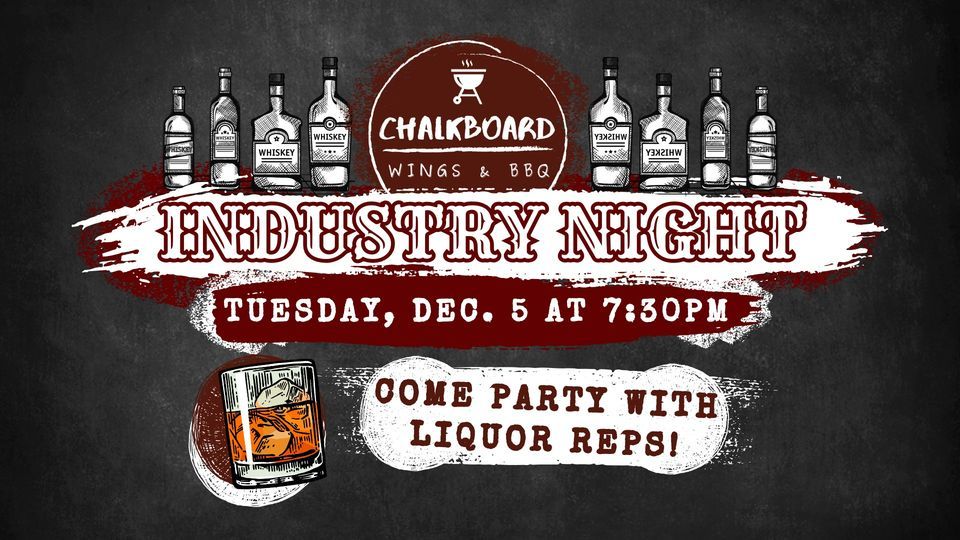 Industry Night at Chalkboard, Chalkboard Wings & BBQ, Newington