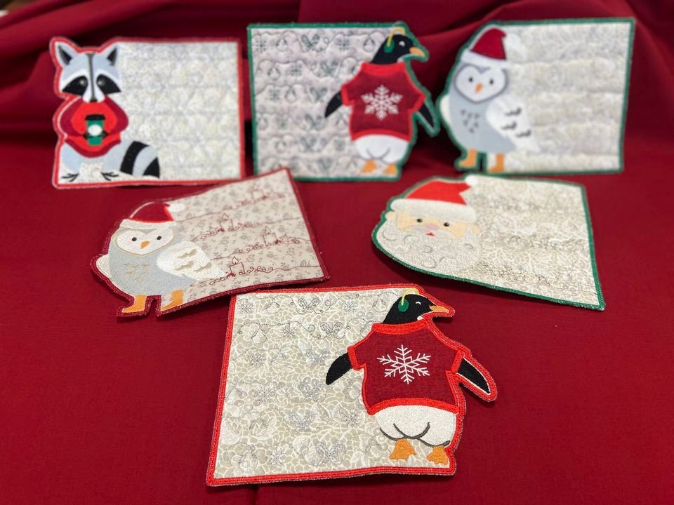 Beginning Embroidery Class, Straight Stitch Quilts and More