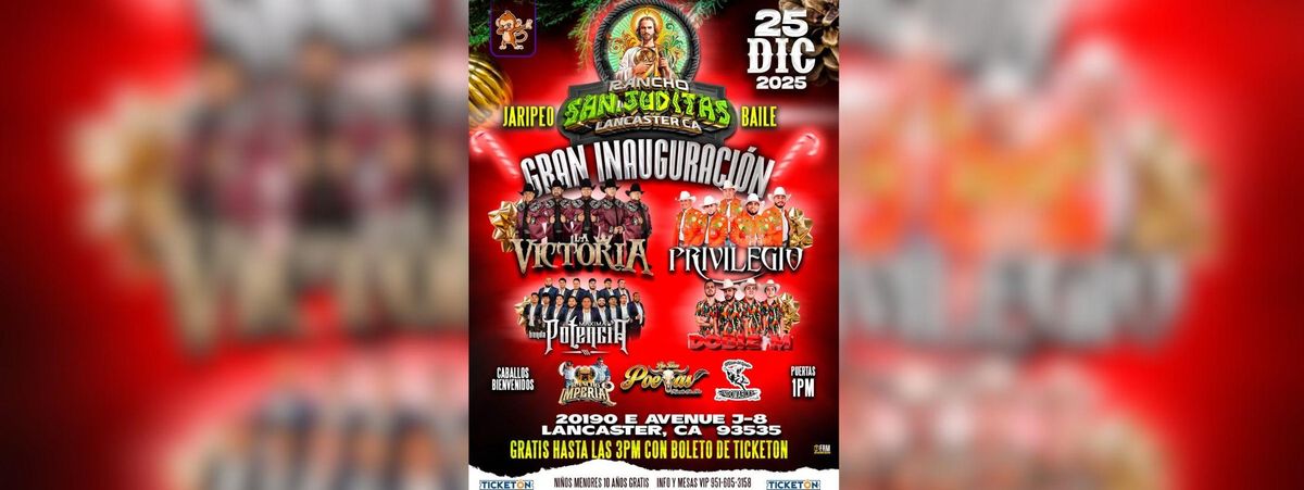 PRIVILEGIO, LA VICTORIA & MAS, 25 December | Event in Lake Los Angeles | AllEvents