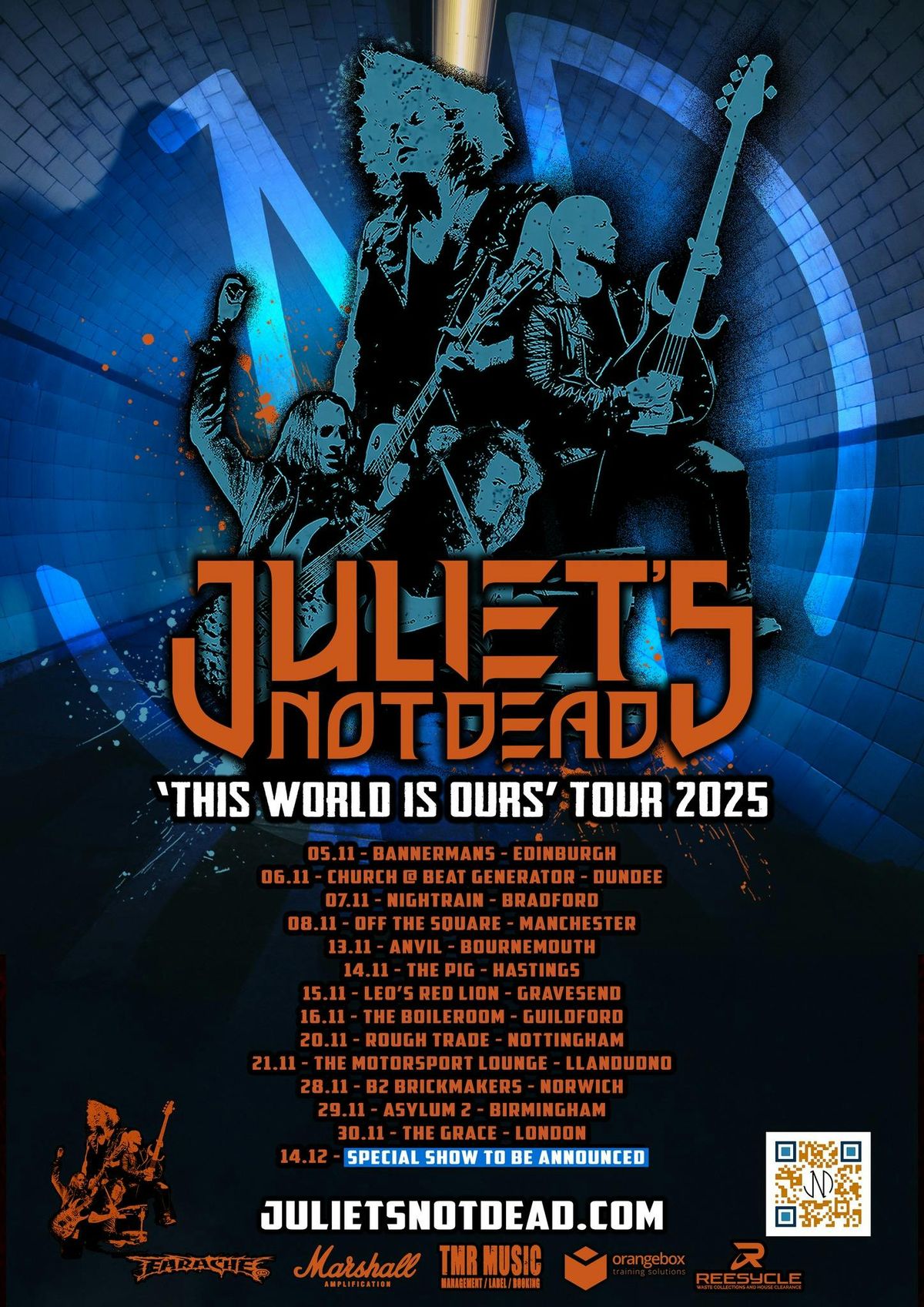Juliets Not Dead / Amongst Liars , 13 November | Event in Bournemouth | AllEvents