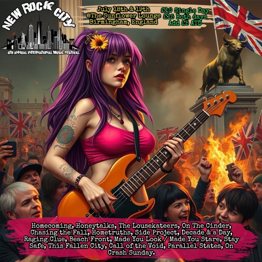 New Rock City, 18 July | Event in Birmingham | AllEvents