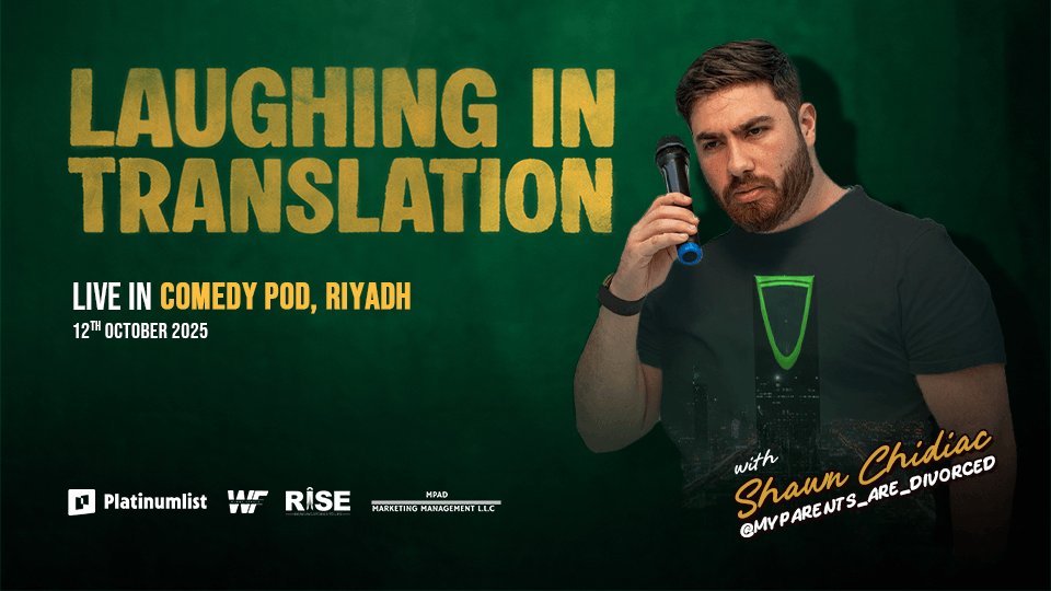 Laughing in Translation in Riyadh, 12 October | Event in Riyadh | AllEvents