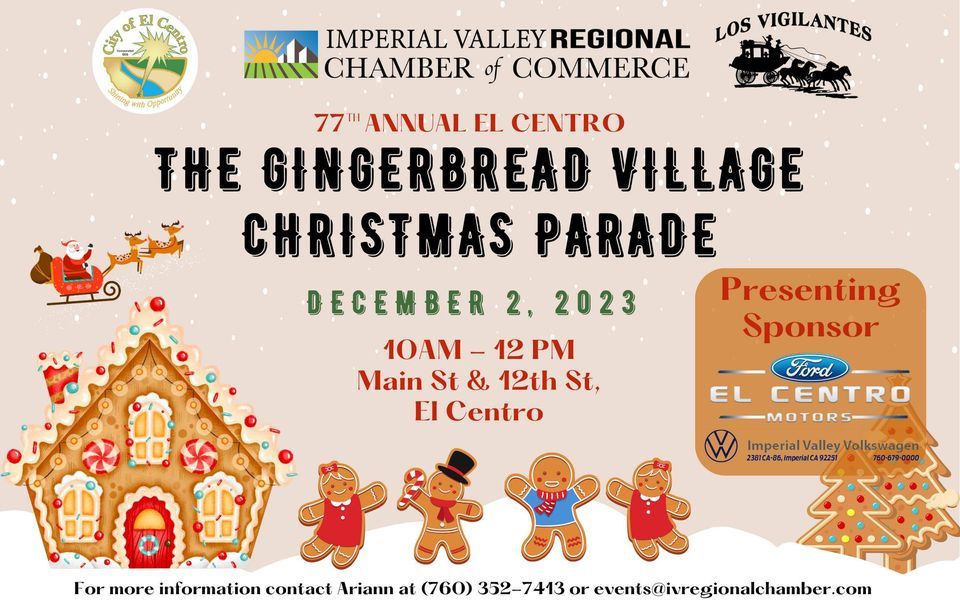 77th Annual El Centro Christmas Parade, 12th Street and Main Street, El