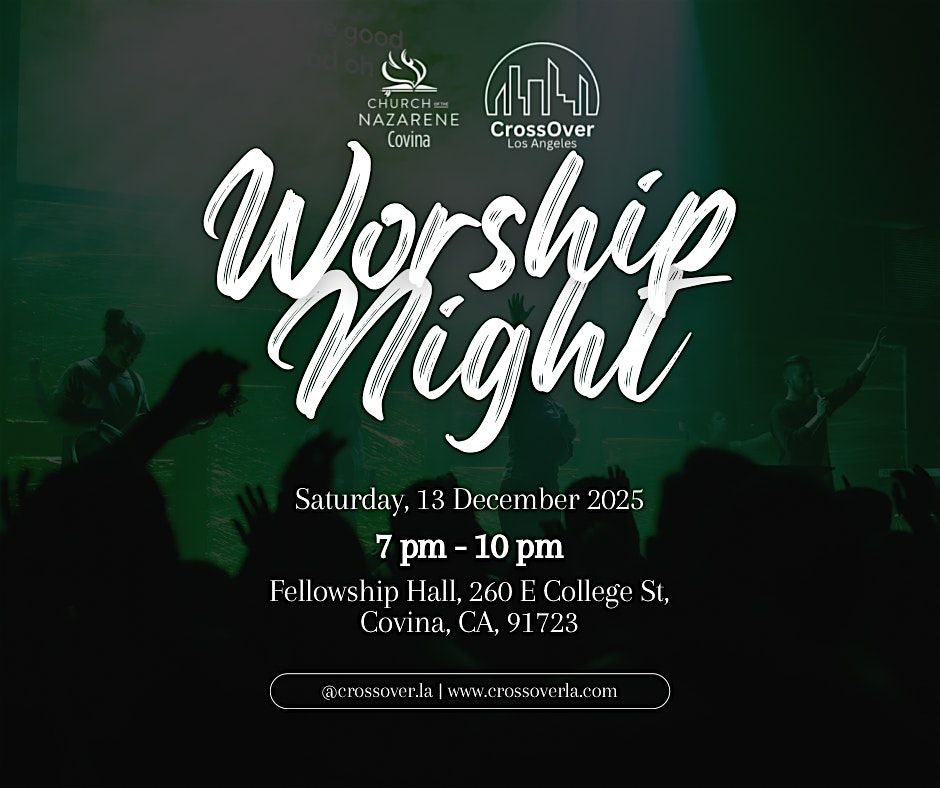 Pop-Up Worship Night in Covina | One Night of Praise & Revival, 13 December | Event in Covina | AllEvents