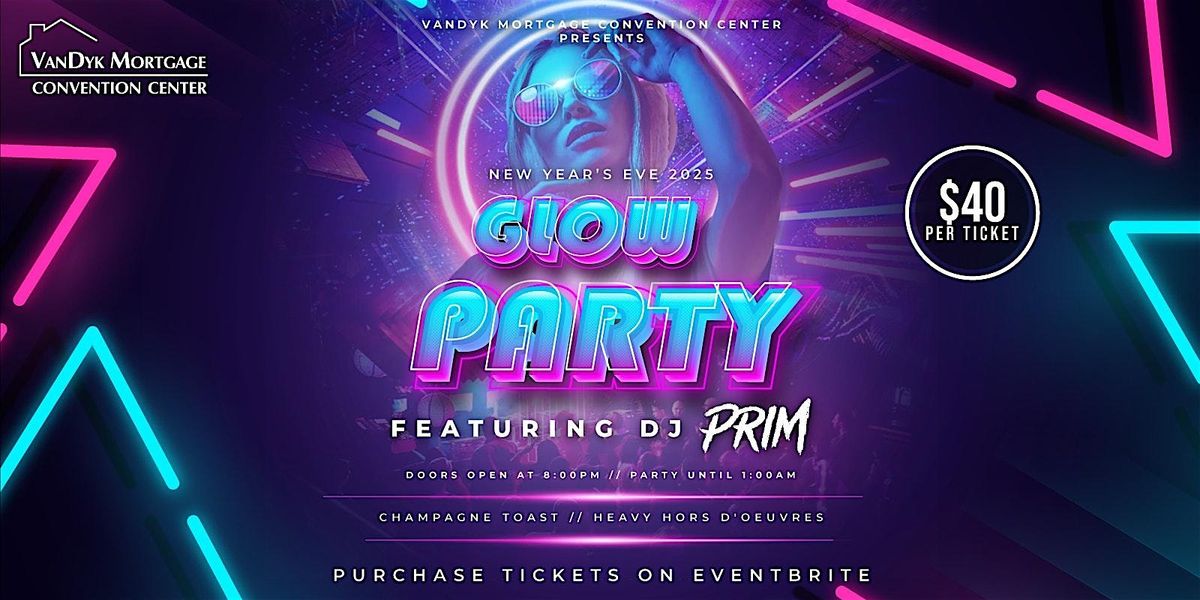 New Year's Eve Glow Party 2025 - Vandyk Mortgage Convention Center, 31 December | Event in Muskegon | AllEvents