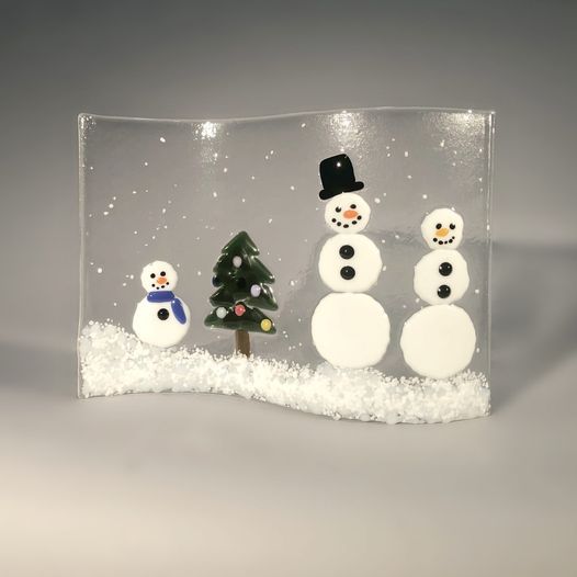 Neenah Christmas Events 2022 Glass Art Class - Snowman Family Portrait - Family Class, Bergstrom-Mahler  Museum Of Glass, Neenah, February 3 2022 | Allevents.in