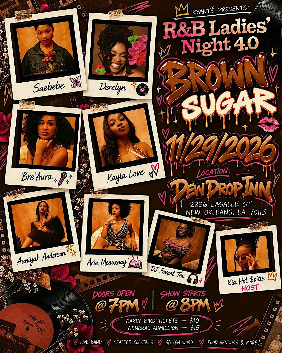 R&B Ladies’ Night 4.0, Dew Drop Inn Hotel & Lounge - Historic Boutique ...
