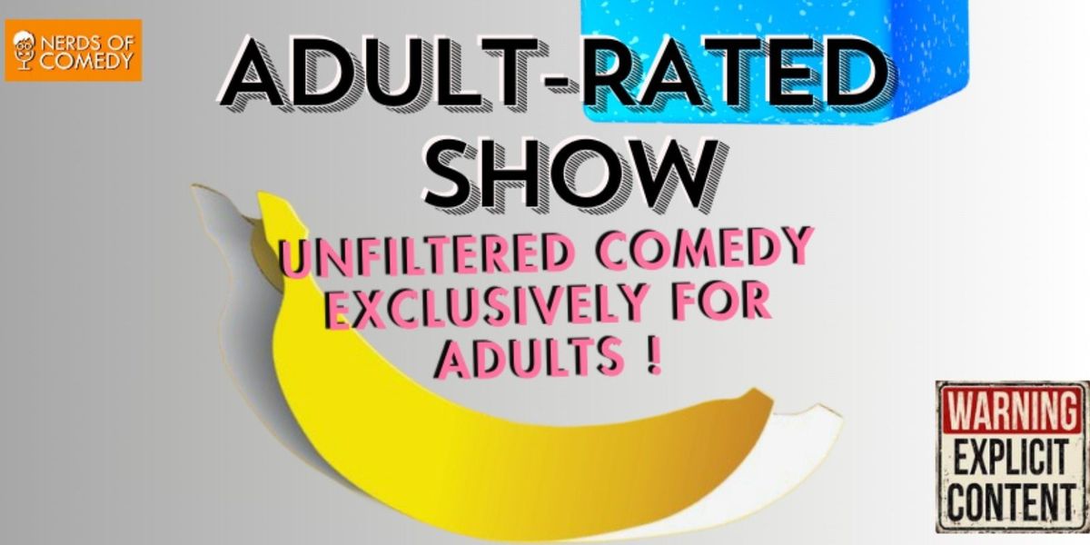 Adult-Rated Show: An unfiltered Comedy Lineup Show, 21 May | Event in New Delhi | AllEvents