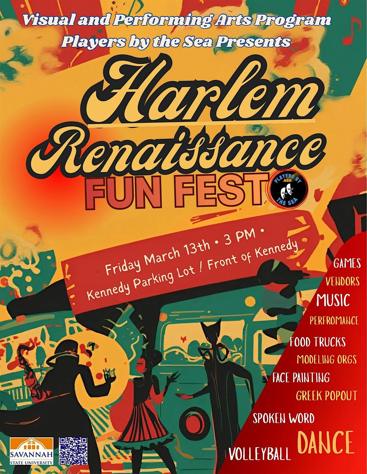 Harlem Renaissance Fun Fest, Savannah State University, 13 March 2026 ...