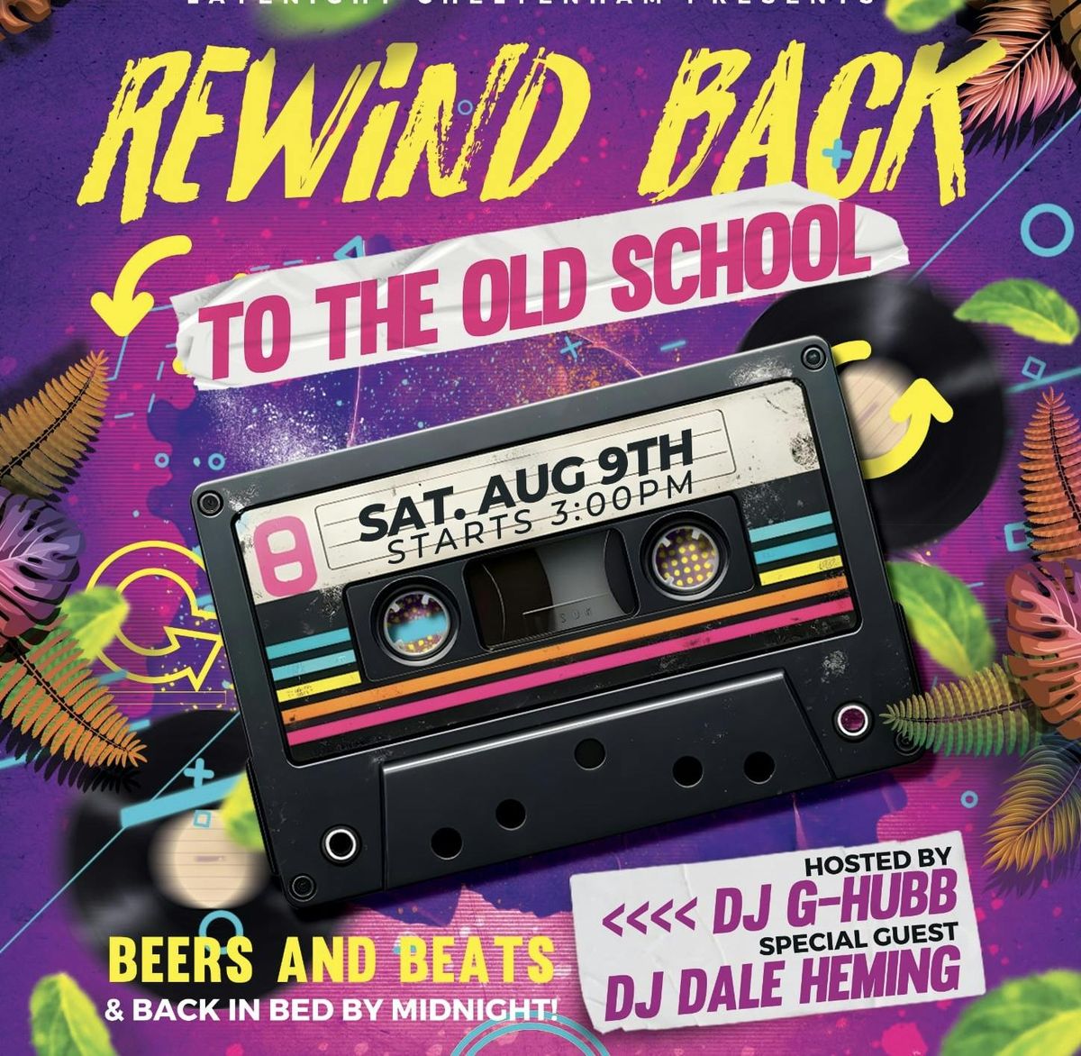 Rewind (back to the old skool), 9 August | Event in Cheltenham | AllEvents