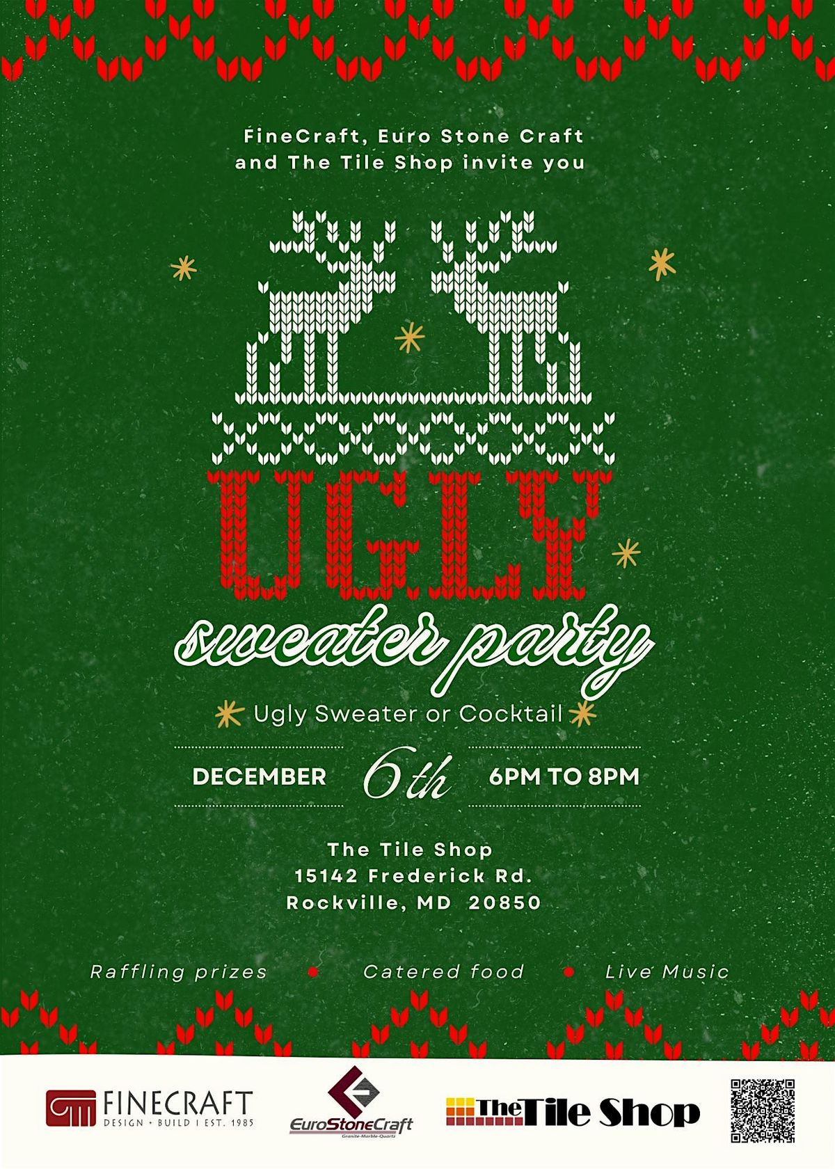 X-Mas Ugly Sweater Soirée, 6 December | Event in Rockville | AllEvents