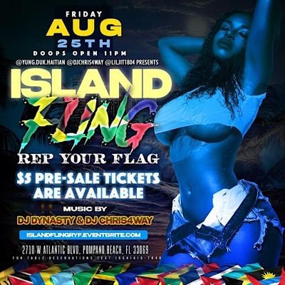 ISLAND FLING REP YOUR FLAG