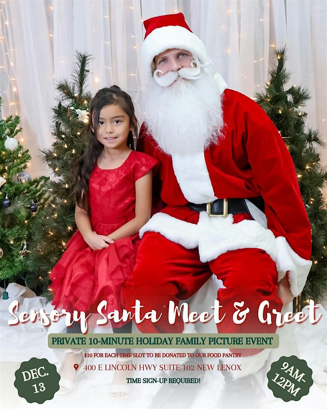 Sensory Santa at Uniquely You Behavioral Health, 13 December | Event in New Lenox | AllEvents