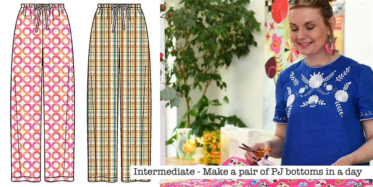 Intermediate - Make  a pair of PJ's using  a commercial pattern!, 9 August | Event in Milton Keynes | AllEvents