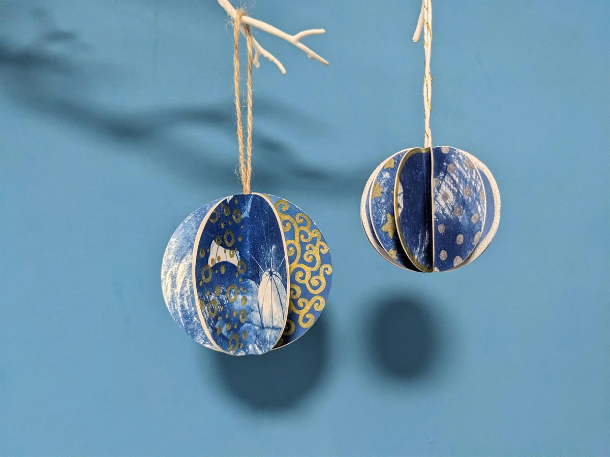 AN EVENING OF FESTIVE CRAFT & CREATIVITY - CYANOTYPE PRINTING & DECORATIONS, 18 December | AllEvents