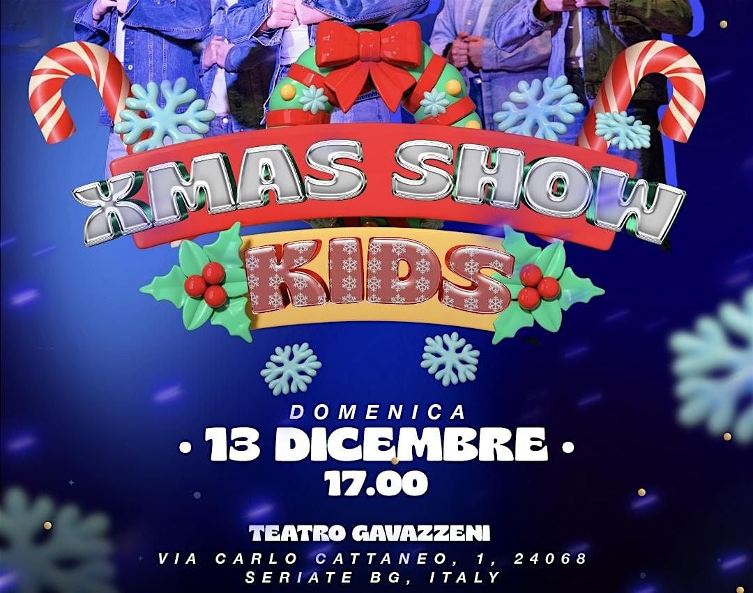 B.M.S KIDS XMAS SHOWCASE, 13 December | Event in Seriate | AllEvents