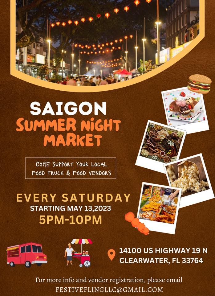 Saigon Summer Night Market Little Saigon Plaza Kenneth City 13 May saigon-summer-night-market-little-saigon-plaza-kenneth-city-13-may