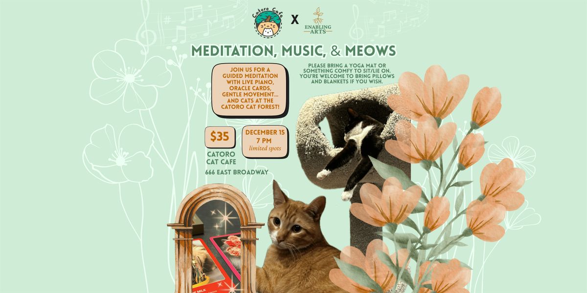 Meditation, Music, & Meows, 15 December | Event in Vancouver | AllEvents