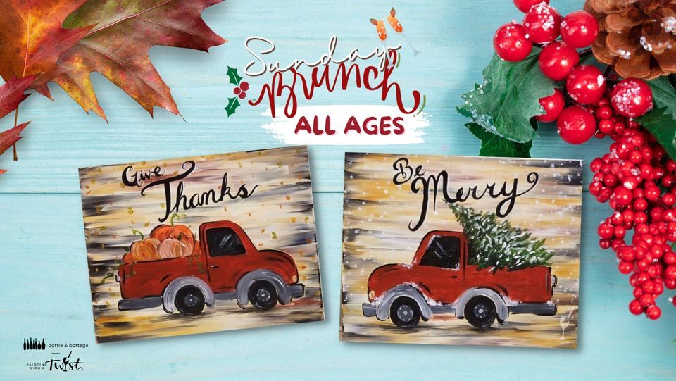 Seasonal Sunday Choose Your Holiday Truck, Bottle & Bottega Arlington