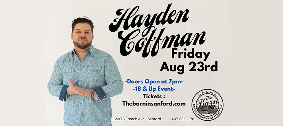 Hayden Coffman, 30 August | Event in Columbus | AllEvents