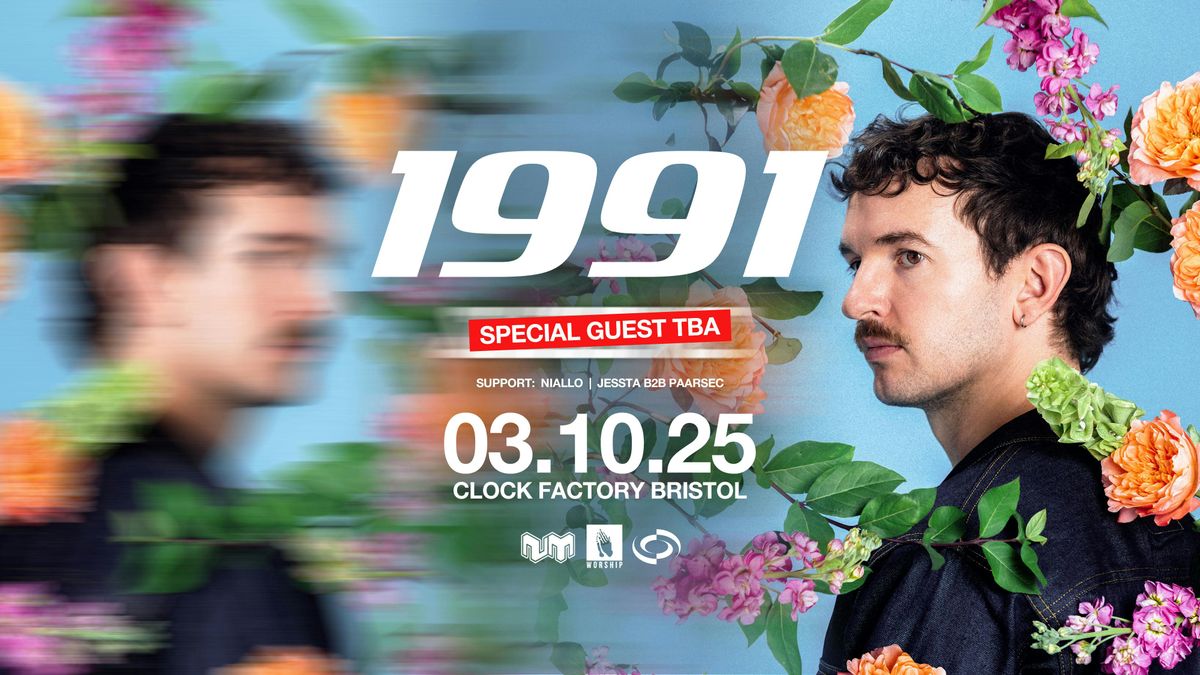 1991 + Special Guest TBA • Bristol, 3 October | Event in Bristol | AllEvents