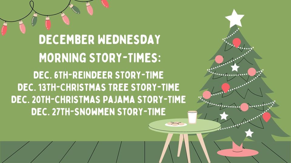 December Wednesday Morning Story-Times, McCreary County Public Library ...