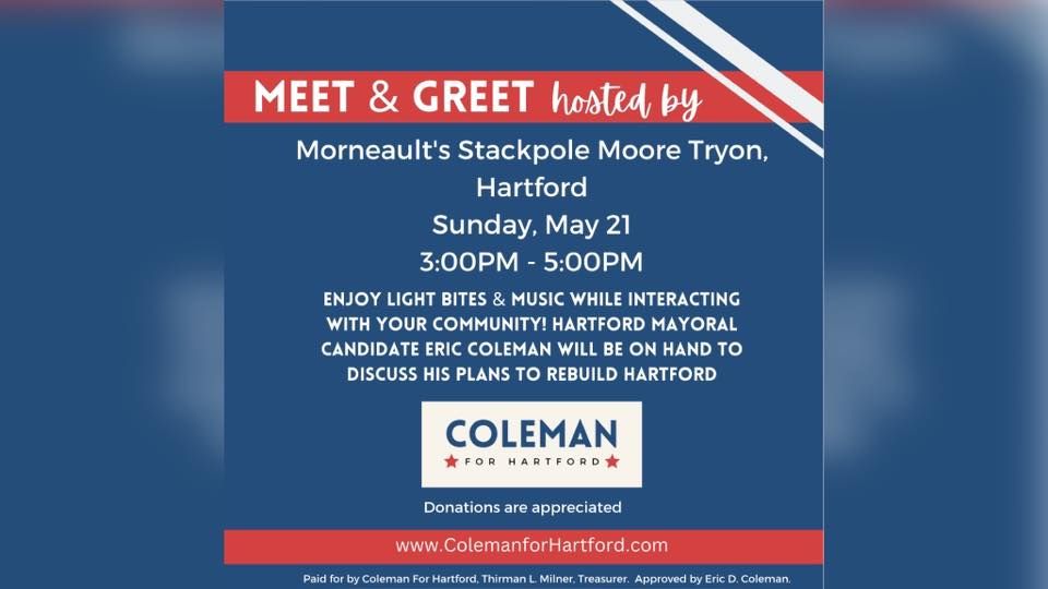 Meet and Greet with Morneaults Stackpole Moore Tryon, Morneault's ...