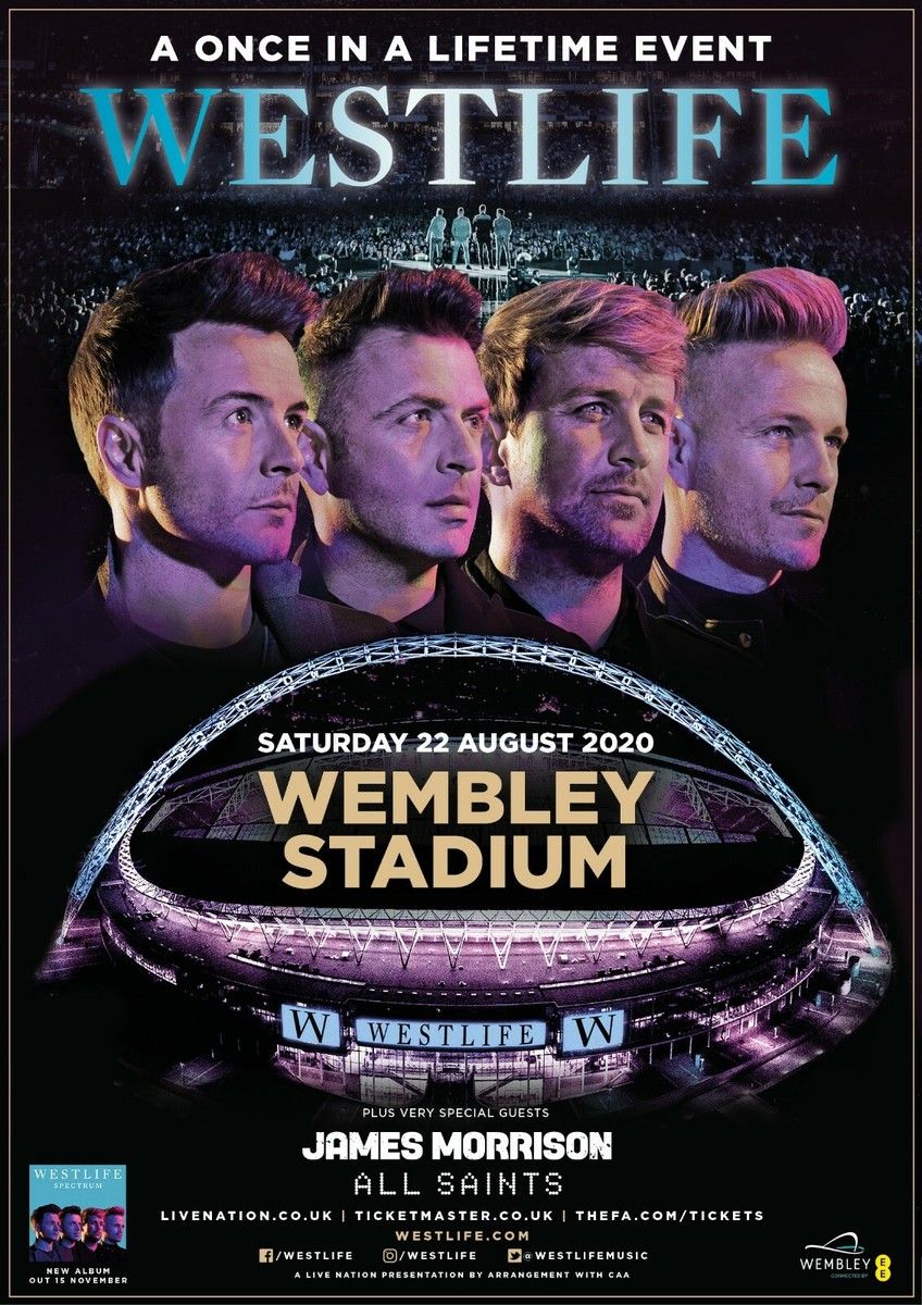 Westlife London Tickets, 9 October | Event in London | AllEvents