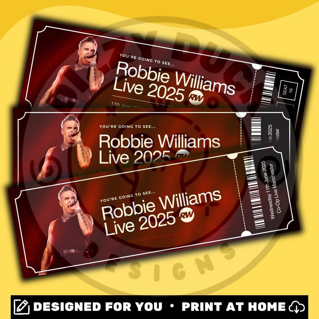 Robbie Williams Manchester Tickets, 11 June | Event in Manchester | AllEvents