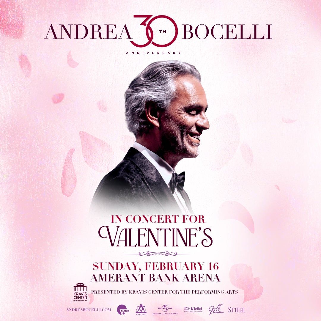 Andrea Bocelli, 3 December | Event in Dallas | AllEvents