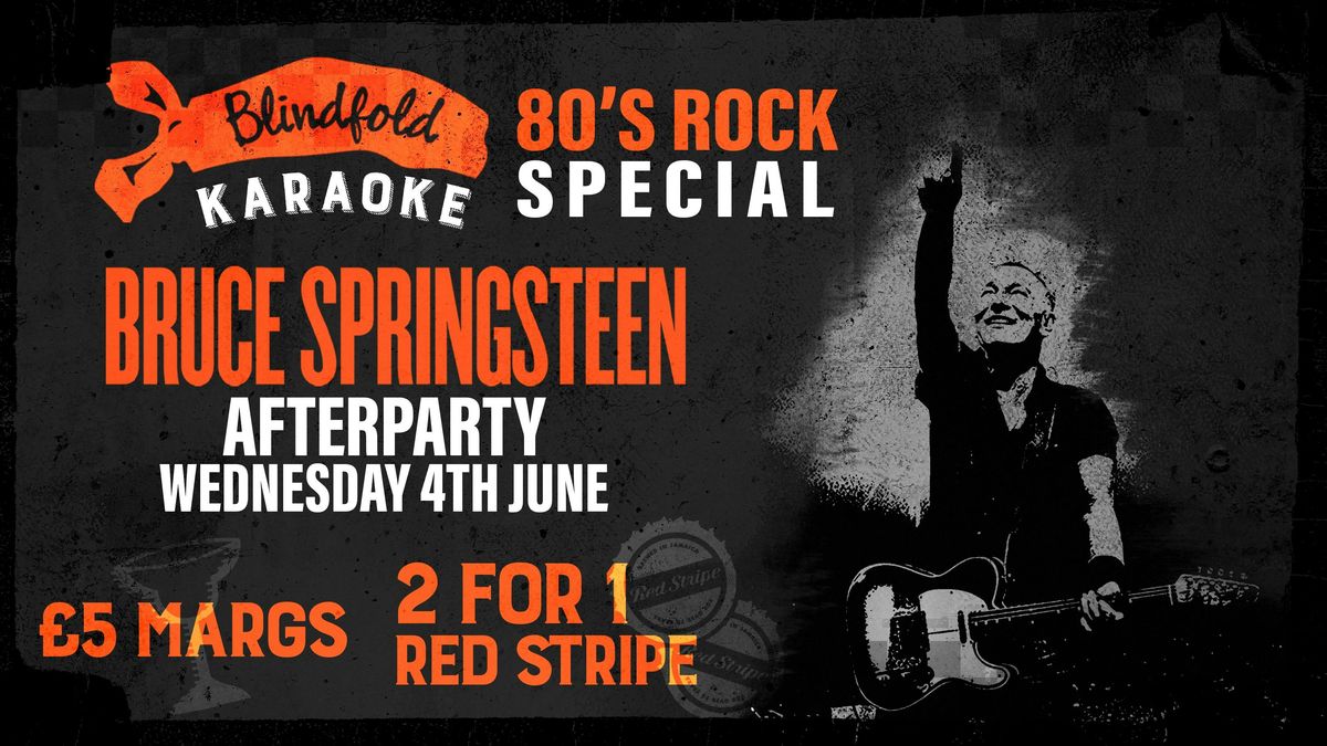 BRUCE SPRINGSTEEN - KAREOKE SPECIAL, 4 June | Event in Liverpool | AllEvents