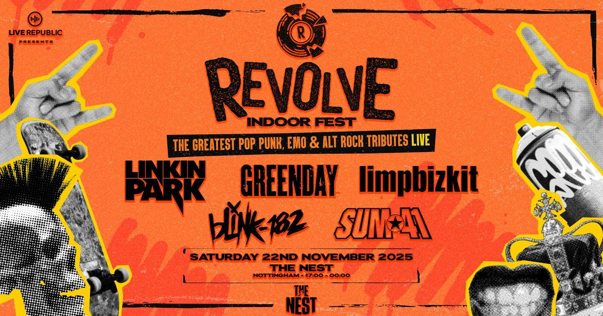 Revolve Festival | The Nest, Nottingham, 22 November | Event in West Bridgford | AllEvents