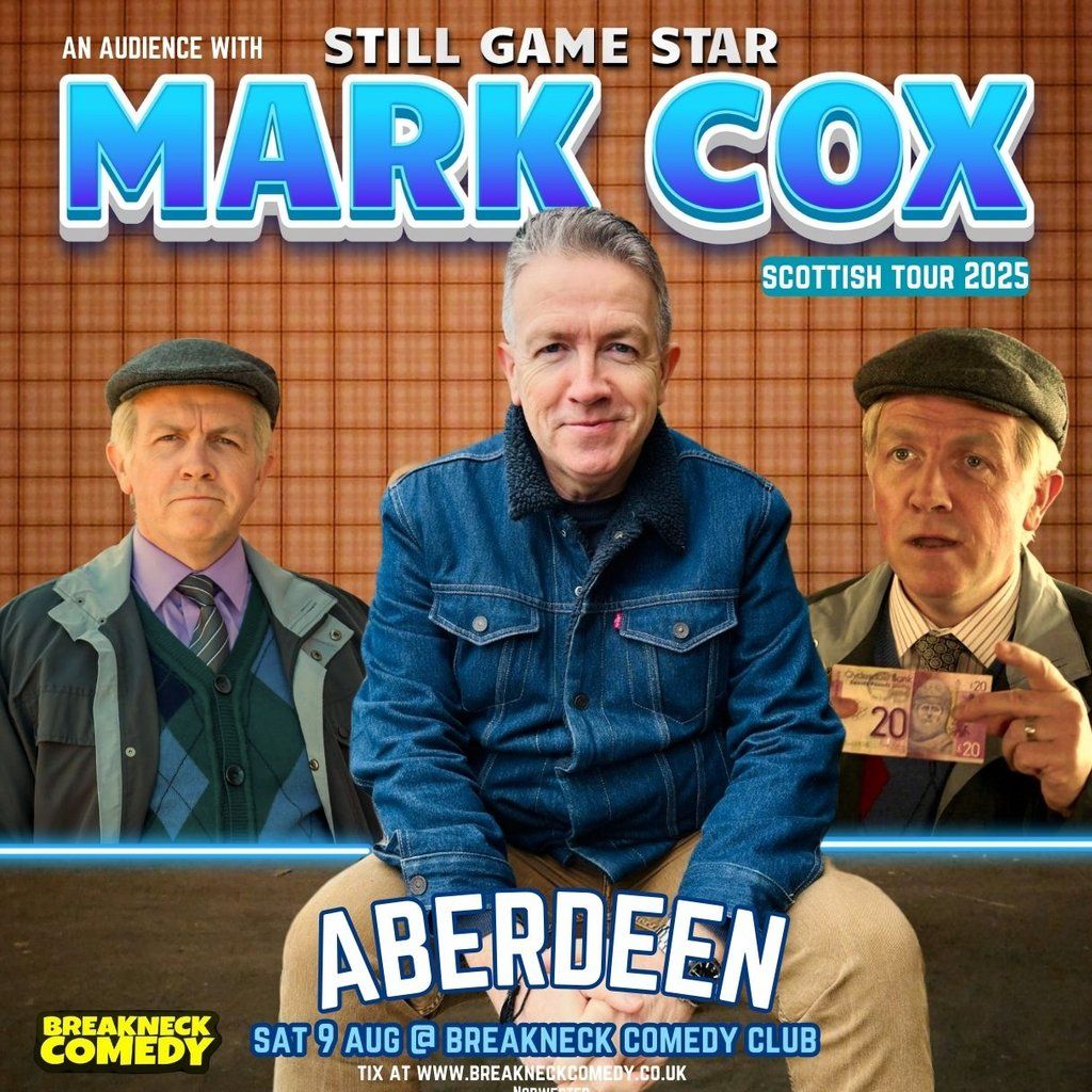 MARK COX : Live, 9 August | Event in Aberdeen | AllEvents