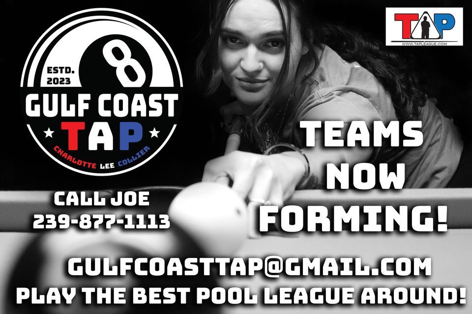 Gulf Coast TAP League Information , Diamond Billiards Sports Bar
