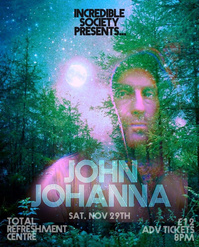 John Johanna at TRC, 29 November | Event in Leytonstone | AllEvents