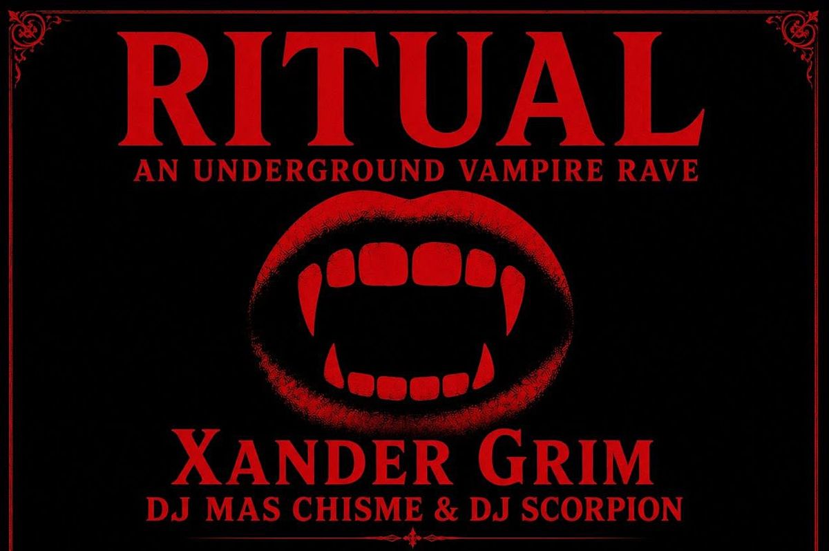 Ritual - Underground Gothic Vampire Rave (LIMITED CAPACITY), Deco ...
