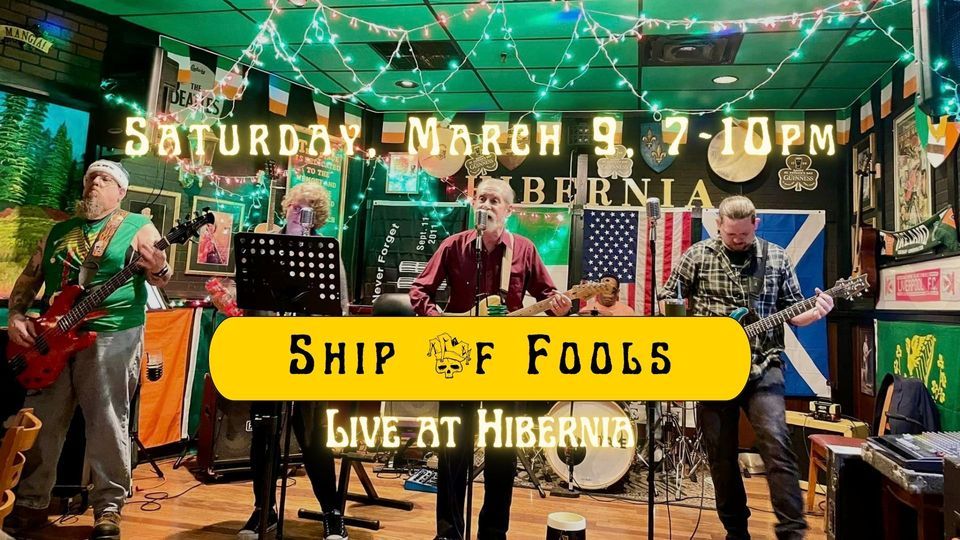 Ship of Fools Live at Hibernia, Hibernia Irish Tavern, Little Rock