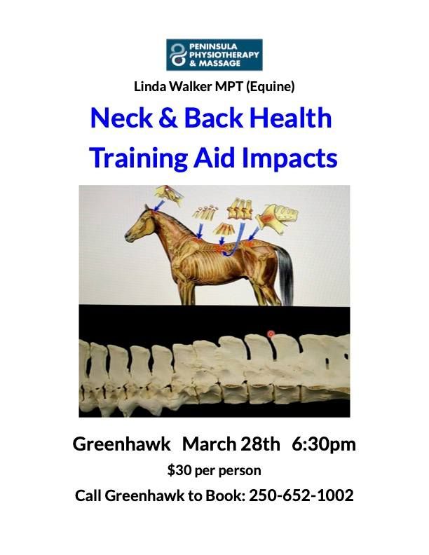 Equine Greenhawk Seminar, Greenhawk Tack Shop, Brentwood Bay, 28 March 2024 AllEvents.in