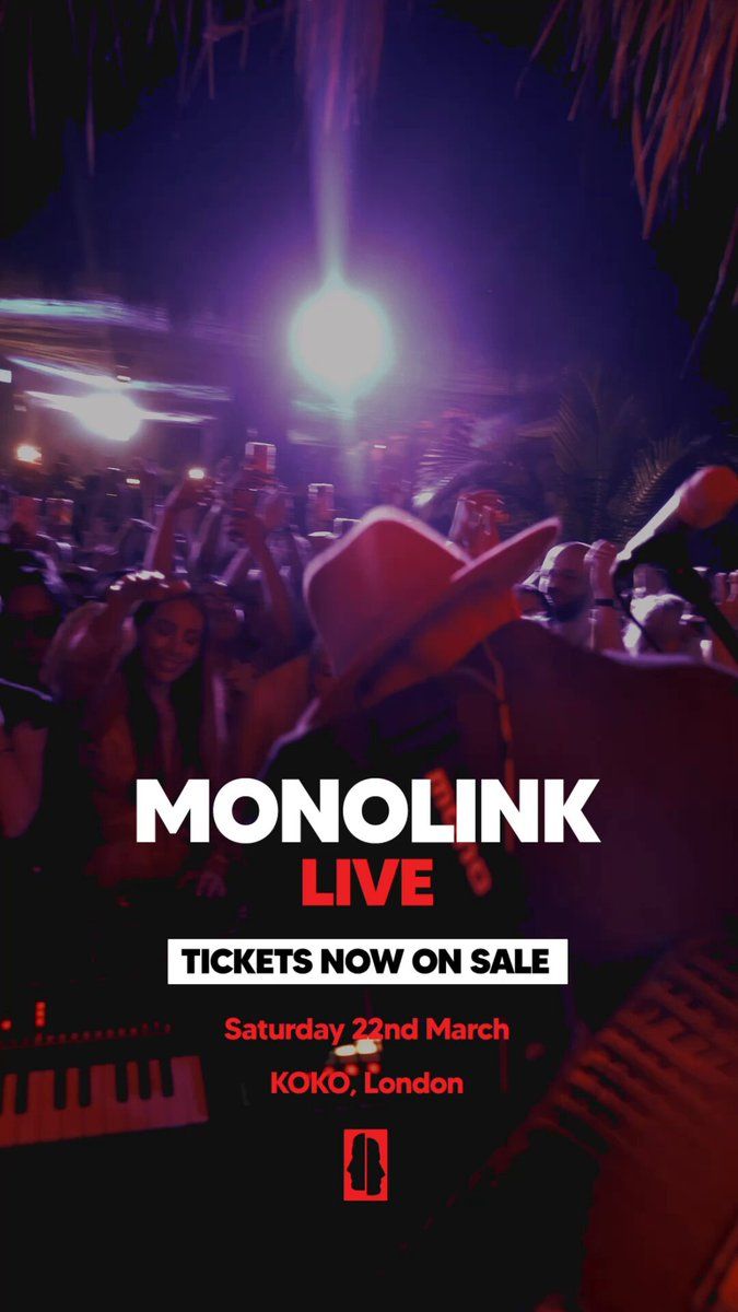 Monolink London Tickets, 1 November | Event in London | AllEvents