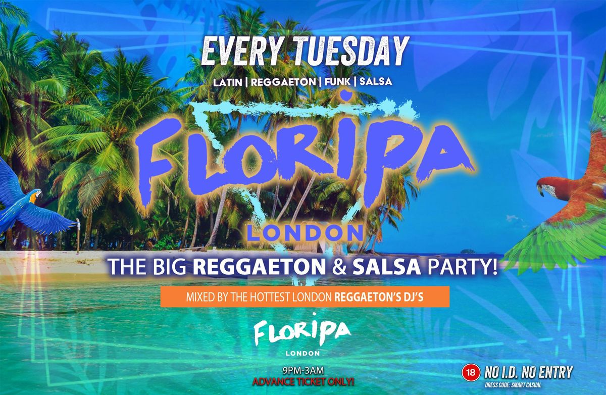 Floripa Shoreditch Every Tuesday // Floripa Shoreditch // Hip-Hop, R&amp;B, Reggaeton, Afrobeats, House, 30 December