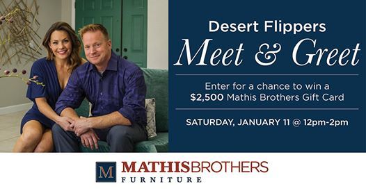 Desert Flippers Meet Greet At Mathis Brothers Furniture Indio