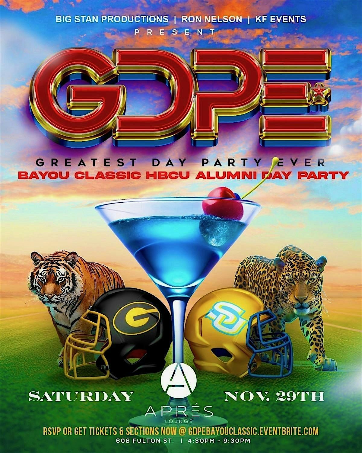 GREATEST DAY PARTY EVER -  BAYOU CLASSIC HBCU ALUMNI EDITION | Event in New Orleans | AllEvents