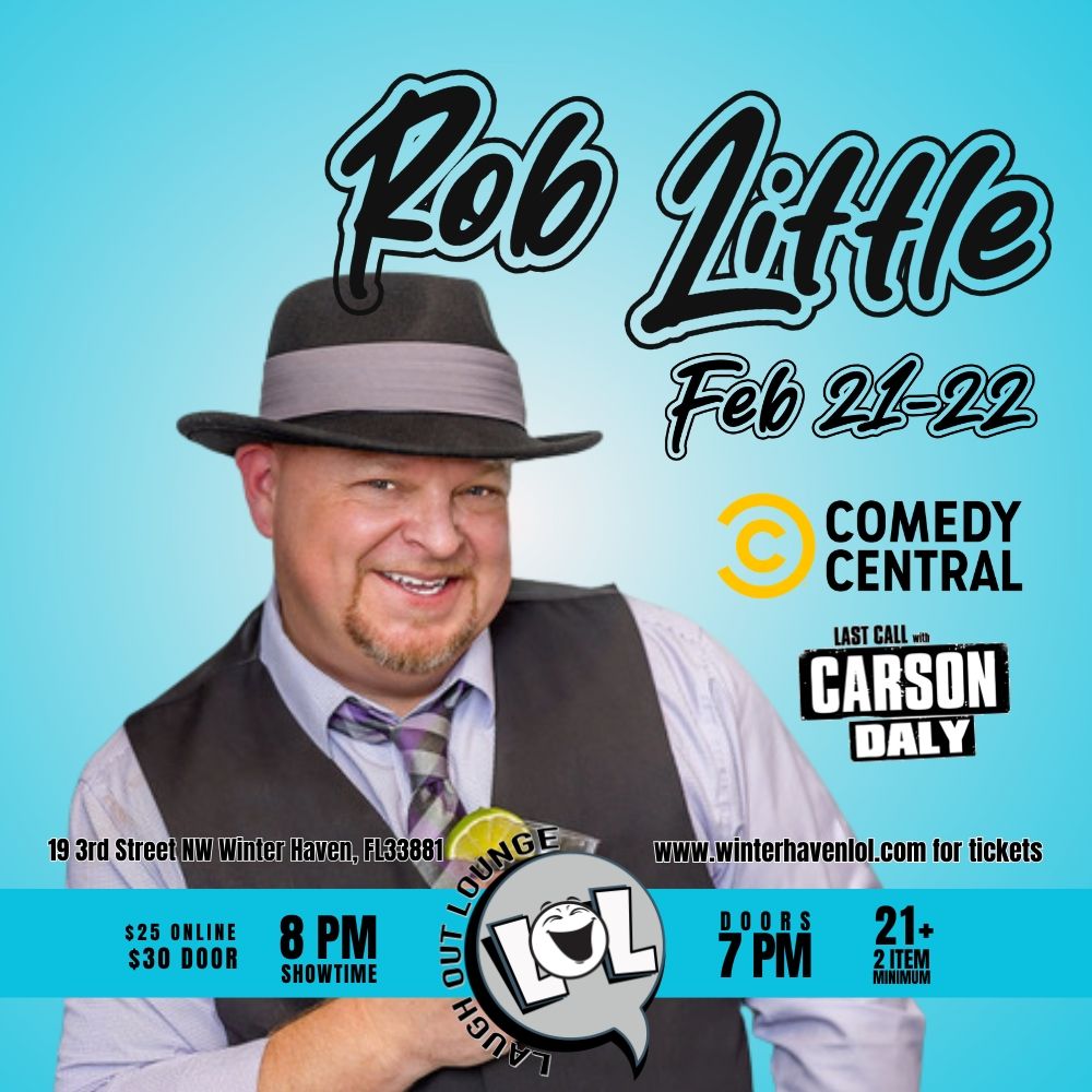 Rob Little, Funny Bone Comedy Club - Albany, 11 December to 12 December ...
