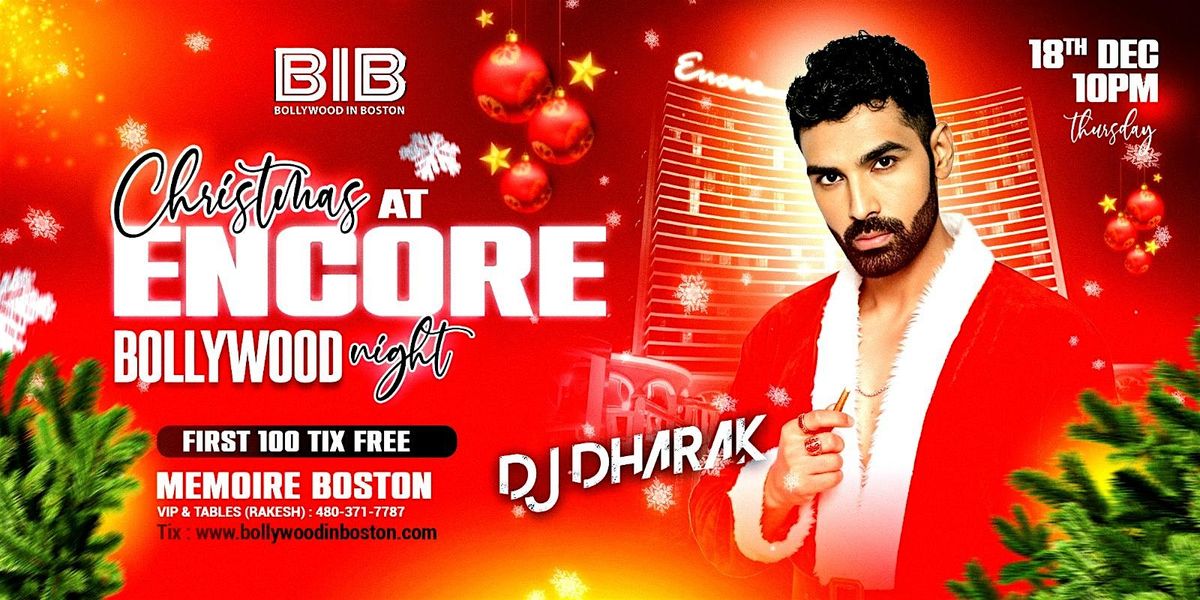 CHRISTMAS at ENCORE (MEMOIRE BOSTON), 18 December | Event in Everett | AllEvents