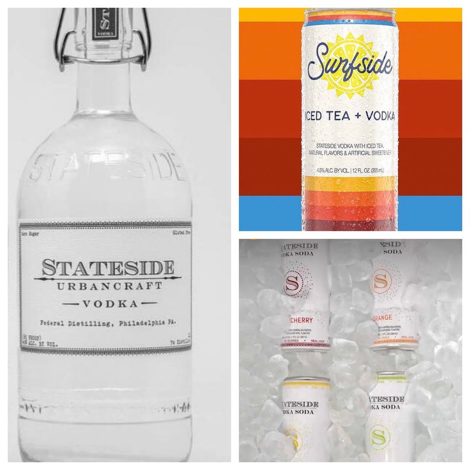 STATESIDE VODKA, VODKA SODAS & SURFSIDE TEAS , Super Phipps Liquors