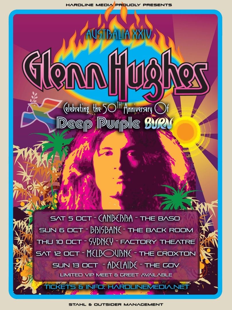 Glenn Hughes at Rialto Theatre Tucson, 4 May | Event in Tucson | AllEvents
